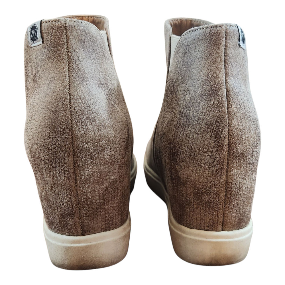 Coconuts by Matisse lure tan natural platform wedge sneakers sz 9.5 - Picture 5 of 12